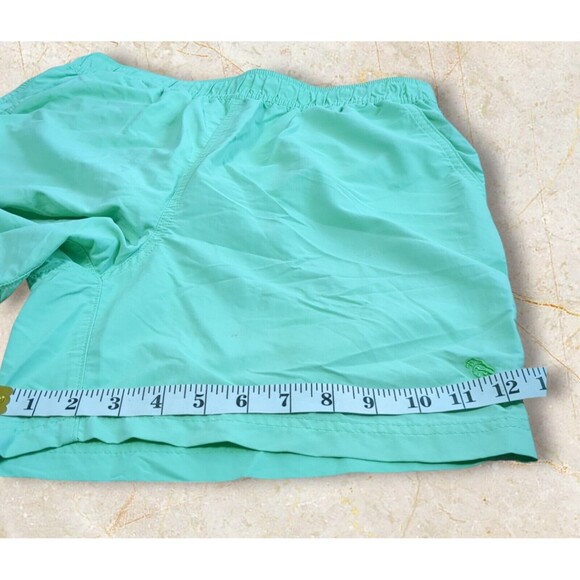 Caribbean Roundtree & Yorke Mint Green Medium Men's Swim Trunks Shorts - Picture 5 of 9
